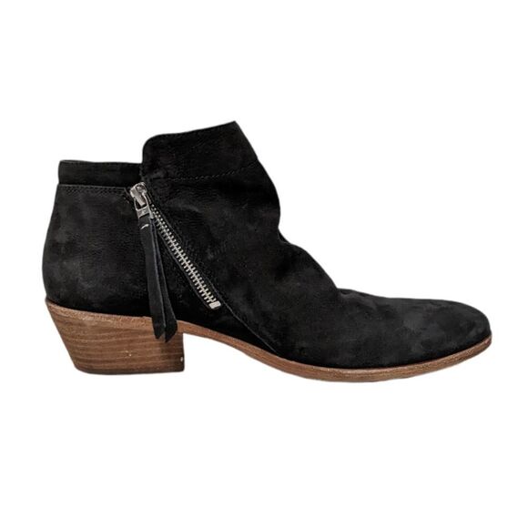 SAM EDELMAN Packer Suede Zipper Booties 10 - Picture 6 of 10